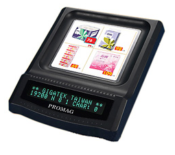 Настольный вакуум-флуоресцентный (VFD) Дисплей покупателя с монетницей DSP802U в Ульяновске