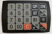 MER327L015 Пленка клавиатуры (327 LED/LCD) в Ульяновске