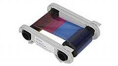 Полноцветная лента  (YMCKOK) для двусторонней печати на 200 оттисков с чистящим роликом в Ульяновске